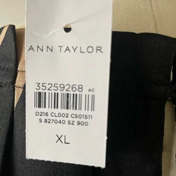 Ann Taylor Pleated Black Floral Dress - Picture 5 of 11